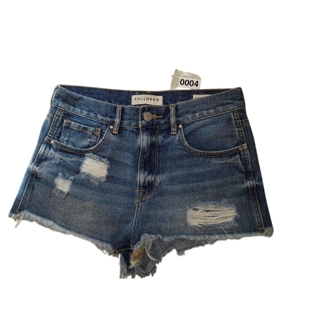 Bullhead Women's High Rise Distressed Cutoff Shorts Sz 27 Festival  Frayed‎ VTG